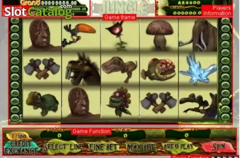 Οθόνη2. Prehistoric Jungle (esball) Κουλοχέρης