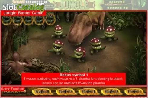 Οθόνη4. Prehistoric Jungle (esball) Κουλοχέρης