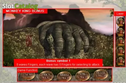 Οθόνη5. Monkey King (esball) Κουλοχέρης