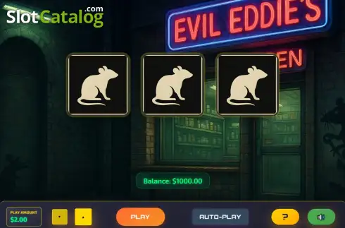 Οθόνη2. Evil Eddie's 3 Card Monte Κουλοχέρης