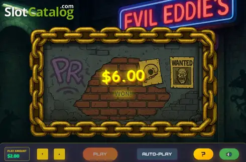 Οθόνη3. Evil Eddie's 3 Card Monte Κουλοχέρης