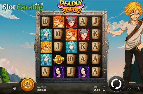 Οθόνη2. Deadly Duels Κουλοχέρης