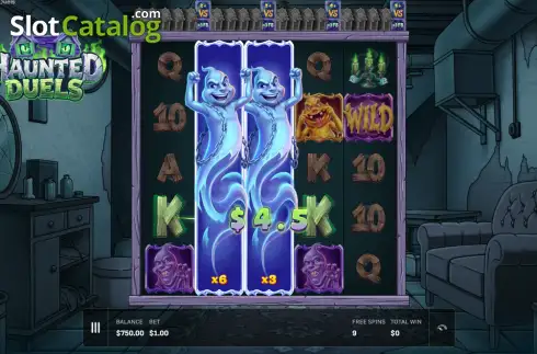 Οθόνη3. Haunted Duels Κουλοχέρης