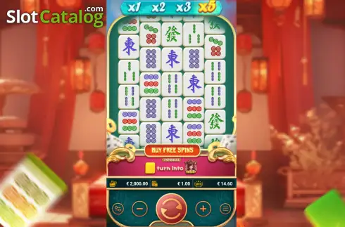 Οθόνη2. Mahjong Princess Κουλοχέρης