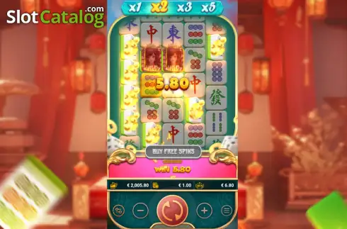 Οθόνη3. Mahjong Princess Κουλοχέρης