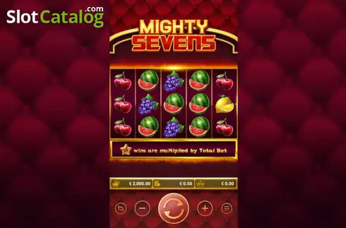Οθόνη2. Mighty Sevens Κουλοχέρης 