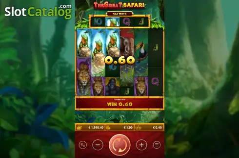 Οθόνη4. The Great Safari Κουλοχέρης