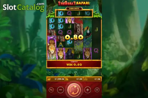Οθόνη5. The Great Safari Κουλοχέρης
