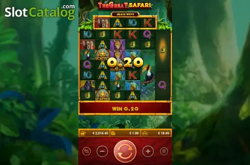 Οθόνη6. The Great Safari Κουλοχέρης