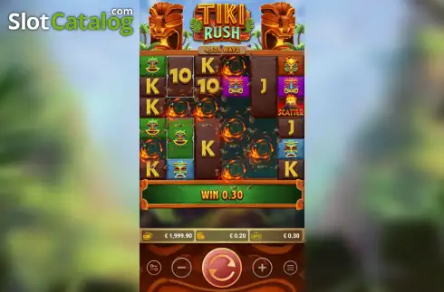 Οθόνη3. Tiki Rush Κουλοχέρης