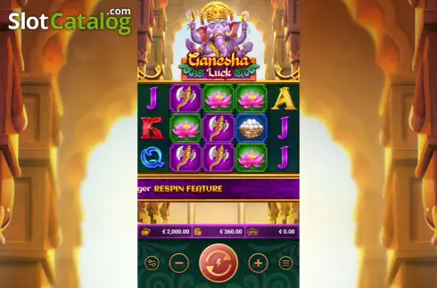 Οθόνη2. Ganesha Luck Κουλοχέρης