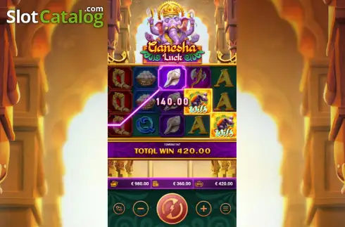 Οθόνη3. Ganesha Luck Κουλοχέρης