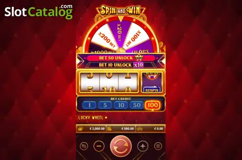 Οθόνη2. Spin and Win (Fastspin) Κουλοχέρης