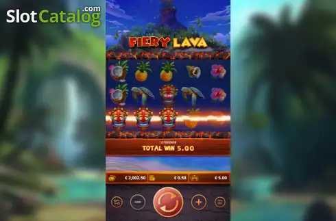 Οθόνη3. Fiery Lava Κουλοχέρης 