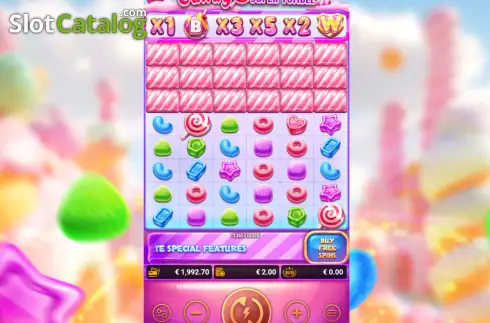 Οθόνη2. Candy Super Tumble Κουλοχέρης
