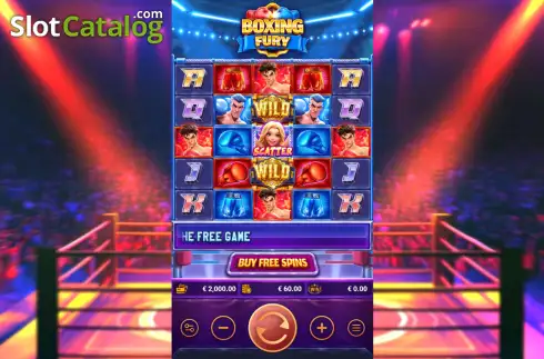 Οθόνη2. Boxing Fury Κουλοχέρης