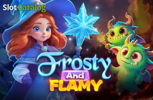 Frosty and Flamy Λογότυπο Frosty and Flamy Λογότυπο