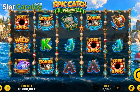 Οθόνη2. Epic Catch Fishing (FAT CAT) Κουλοχέρης