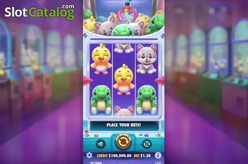 Οθόνη3. Plushie Wins Κουλοχέρης