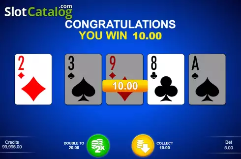Οθόνη3. Tens or Better - Power Poker (Flip Five Gaming) Κουλοχέρης
