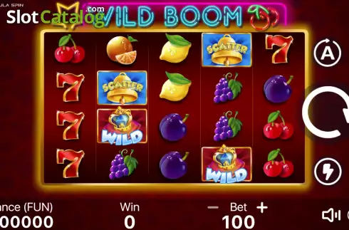 Οθόνη2. Wild Boom Κουλοχέρης