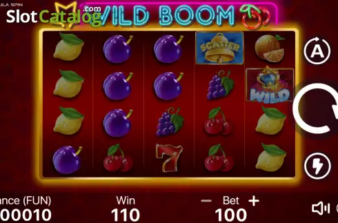 Οθόνη3. Wild Boom Κουλοχέρης