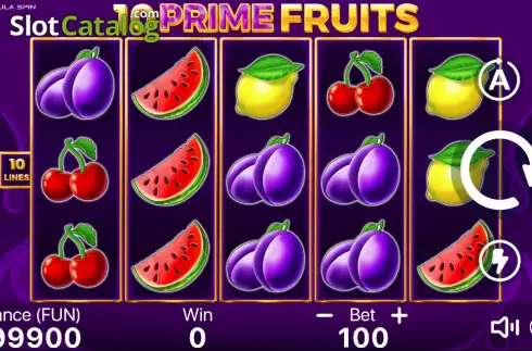 Οθόνη2. 10 Prime Fruits Κουλοχέρης 