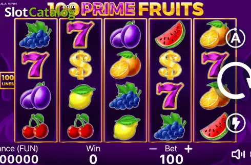 Οθόνη2. 100 Prime Fruits Κουλοχέρης 