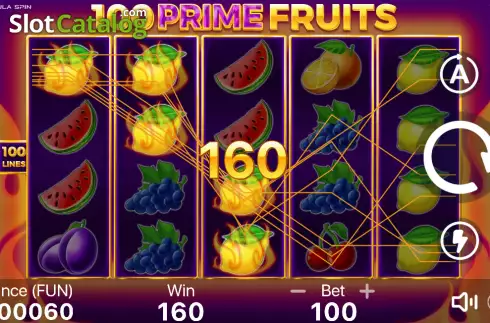 Οθόνη3. 100 Prime Fruits Κουλοχέρης 