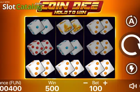 Οθόνη3. Coin Dice: Hold to Win Κουλοχέρης