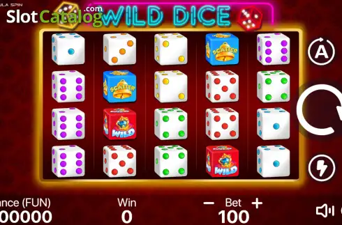 Οθόνη2. Wild Dice Κουλοχέρης