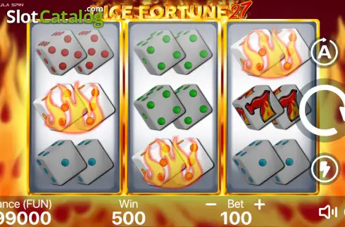 Οθόνη3. Dice Fortune 27 Κουλοχέρης 