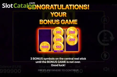 Οθόνη3. Prime Coins: Hold to Win Κουλοχέρης