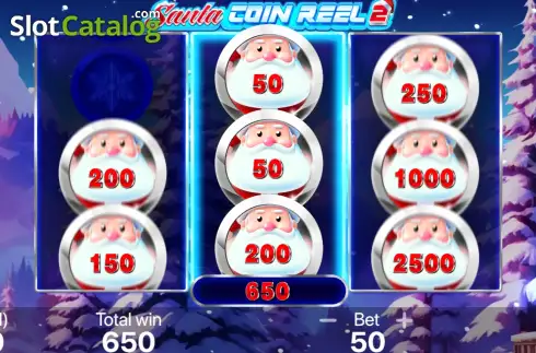 Οθόνη3. Santa Coin Reel 2: Hold to Win Κουλοχέρης