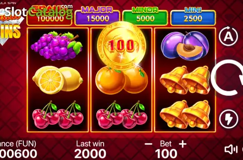 Οθόνη2. Crystal Coins: Hold to Win Κουλοχέρης 