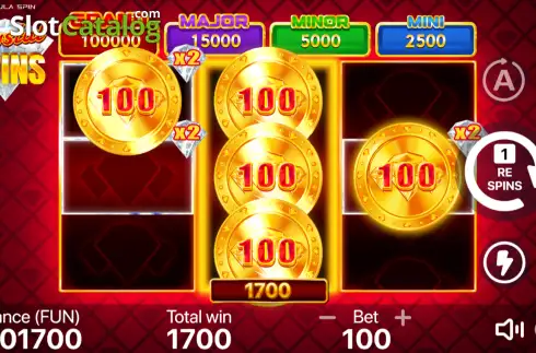 Οθόνη3. Crystal Coins: Hold to Win Κουλοχέρης 