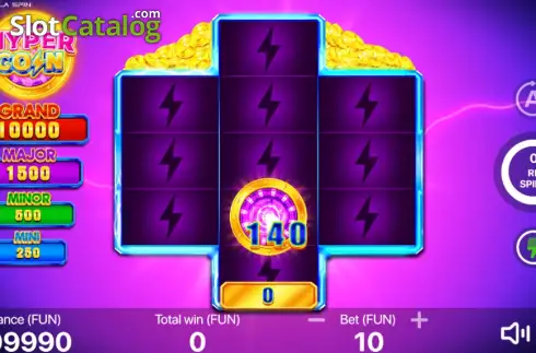 Οθόνη3. Hyper Coin Κουλοχέρης 