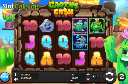 Οθόνη2. Cactus Cash Κουλοχέρης