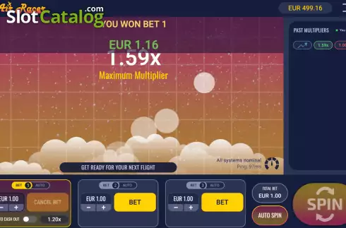 Οθόνη7. Air Racer Κουλοχέρης