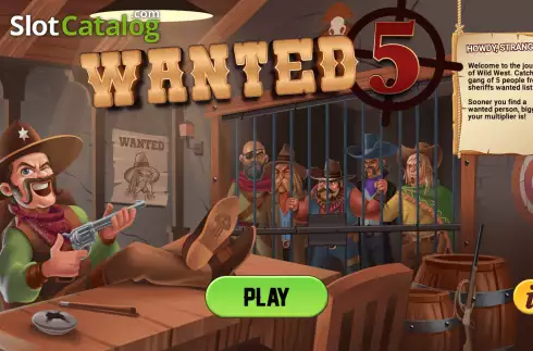 Οθόνη2. Wanted 5 Κουλοχέρης
