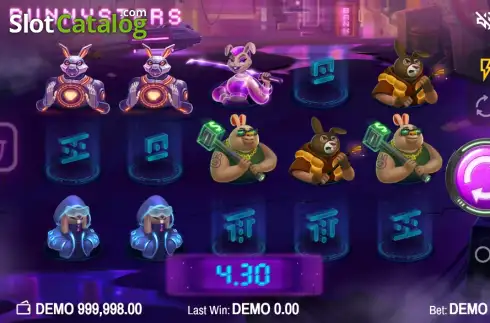 Οθόνη3. Bunnysters Κουλοχέρης