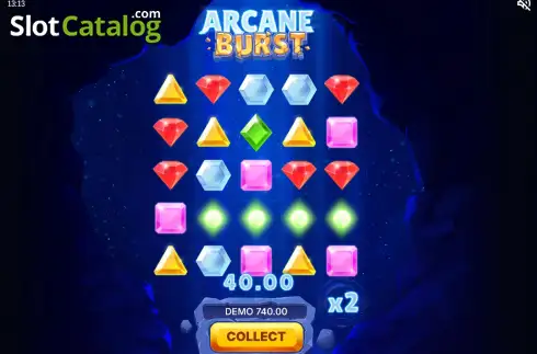 Οθόνη2. Arcane Burst Κουλοχέρης