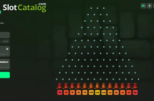 Οθόνη2. Plinko (Gamdom Originals) Κουλοχέρης
