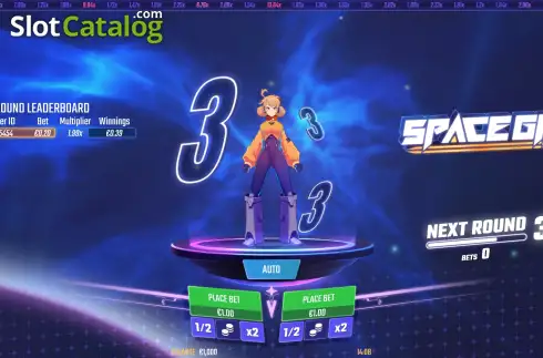 Οθόνη2. Space Girl Κουλοχέρης