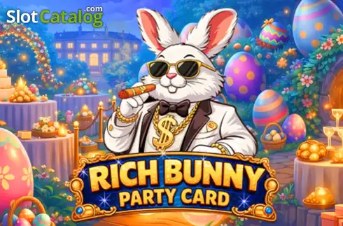 Rich Bunny Party Card Λογότυπο Rich Bunny Party Card Λογότυπο