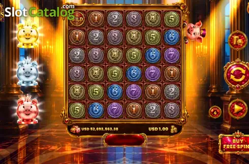 Οθόνη2. 8 Coins Rampage Κουλοχέρης