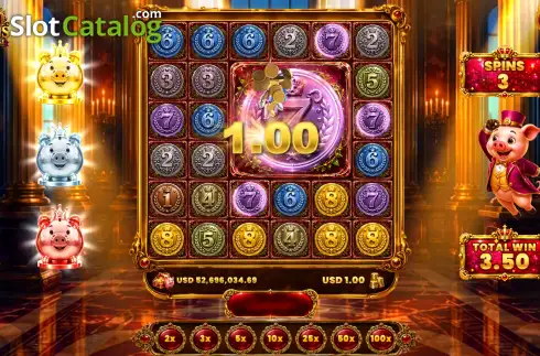 Οθόνη3. 8 Coins Rampage Κουλοχέρης
