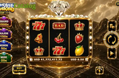 Οθόνη2. Lightning Diamond VIP Κουλοχέρης