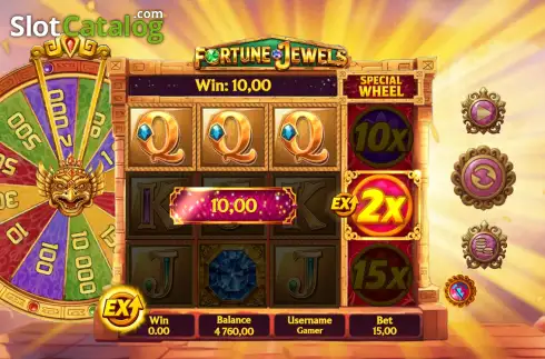 Οθόνη3. Fortune Jewels Κουλοχέρης