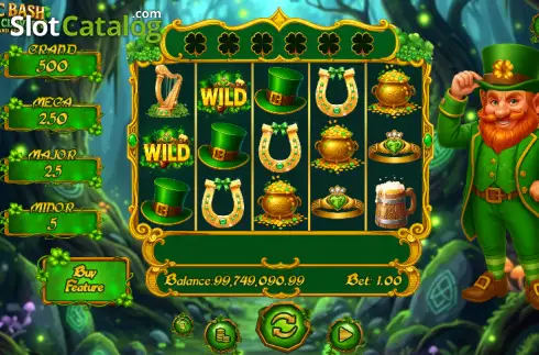 Οθόνη2. Celtic Bash: Lucky Clover Hold and Spin Κουλοχέρης